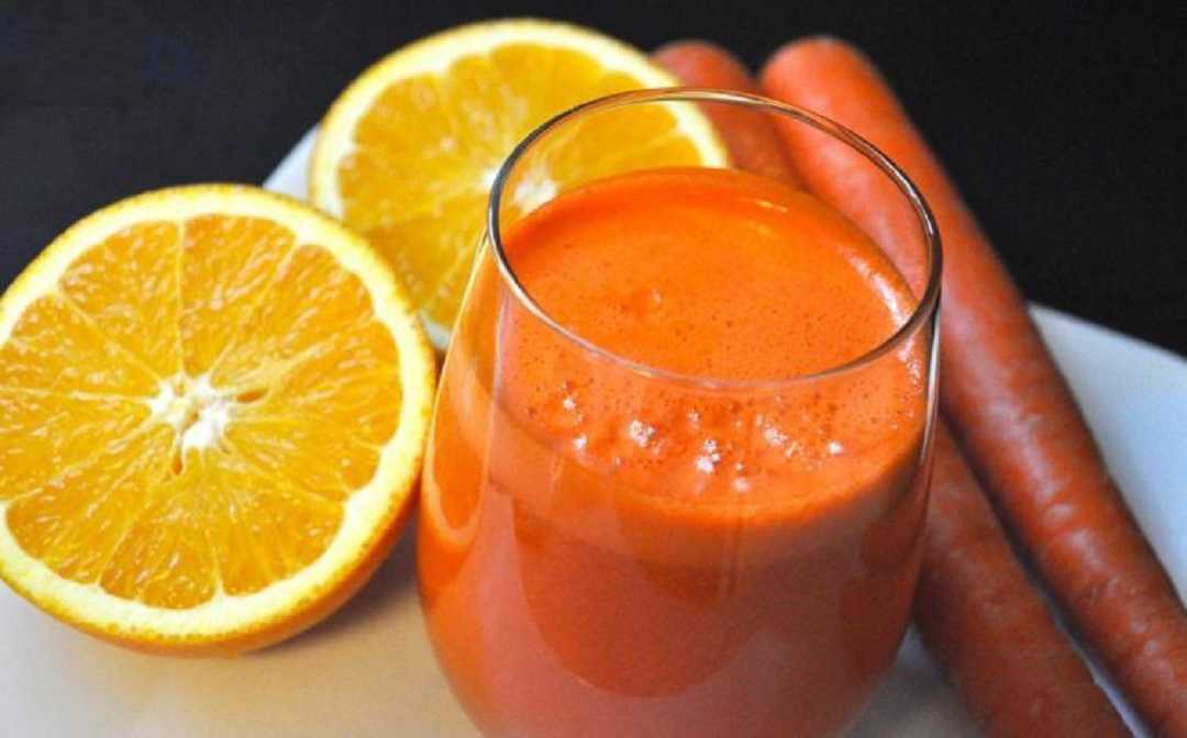 Uống nước ép cam cà rốt giúp đẹp da, dưỡng nhan