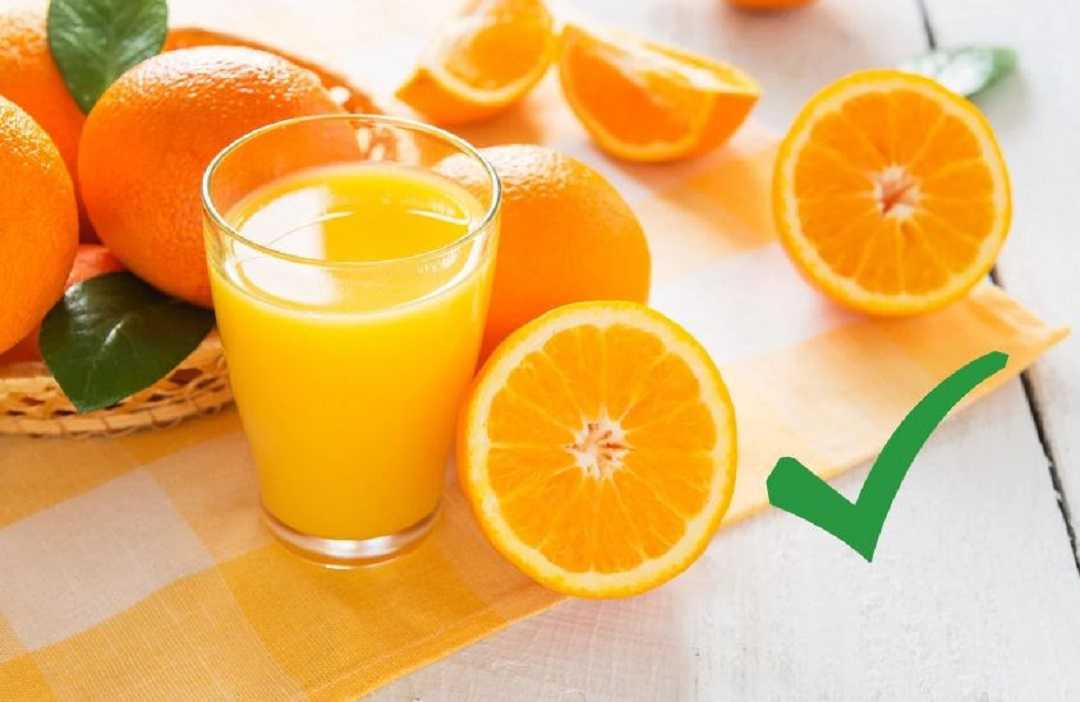 Uống nước cam chống oxy hóa